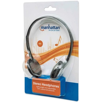 Manhattan 177481 fejhallgató fekete