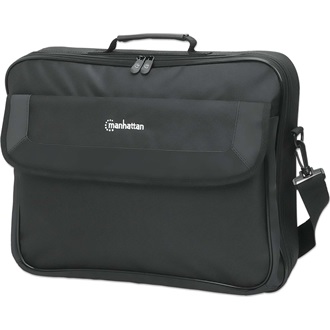 Manhattan Cambridge 17,3" notebook poliészter oldaltáska fekete