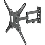 Manhattan Full Motion Wall Mount with Articulating Arm 23"-55" TV fali tartó fekete