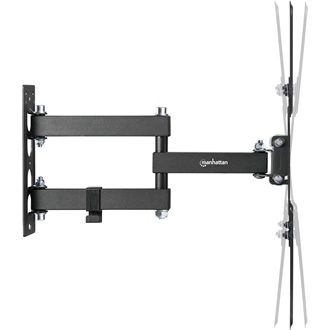 Manhattan Full Motion Wall Mount with Articulating Arm 23"-55" TV fali tartó fekete