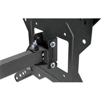 Manhattan Full Motion Wall Mount with Articulating Arm 23"-55" TV fali tartó fekete