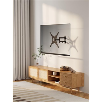 Manhattan Full Motion Wall Mount with Articulating Arm 23"-55" TV fali tartó fekete