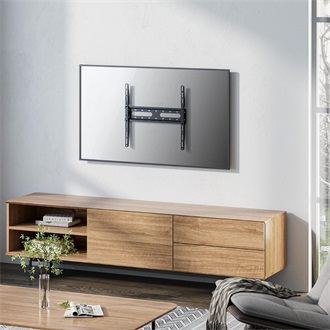 Manhattan Low-Profile Fixed Wall Mount 32"-55" monitor TV fali tartó fekete