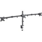 Manhattan Mount with Center Mount and Double-Link Swing Arms 13"-27" monitor tartó asztalra szürke