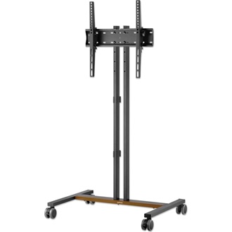 Manhattan 462068 34"-55" monitor TV gurulós tartó állvány fekete-barna