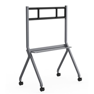 MaxHub ST41B 55"-86" monitor TV gurulós tartó állvány szürke-fekete