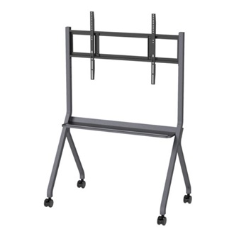 MaxHub ST41B 55"-86" monitor TV gurulós tartó állvány szürke-fekete