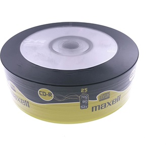 Maxell CD-R80 CD-R írható CD lemez 700MB 25db hengeres
