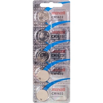 Maxell CR1632 Li elem 5db ezüst