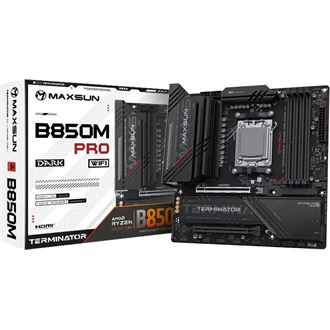 Maxsun TERMINATOR B850M PRO DARK WIFI desktop alaplap microATX