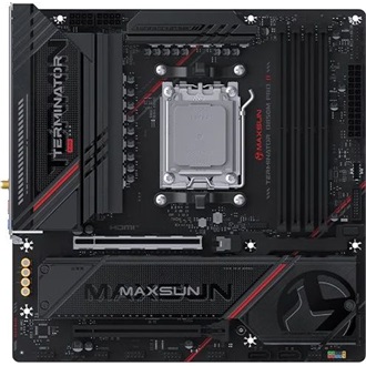 Maxsun TERMINATOR B850M PRO II WIFI7 desktop alaplap microATX
