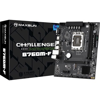Maxsun CHALLENGER B760M-F desktop alaplap microATX