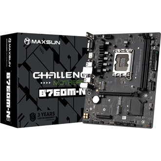 Maxsun CHALLENGER B760M-N D5 V2 desktop alaplap microATX