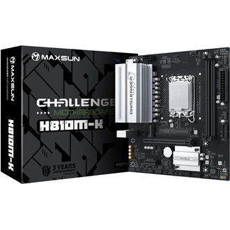 Maxsun CHALLENGER H810M-K desktop alaplap microATX