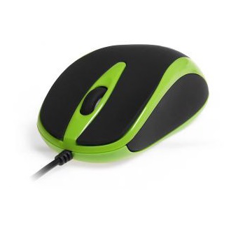 Media-Tech Plano USB optikai egér fekete-zöld
