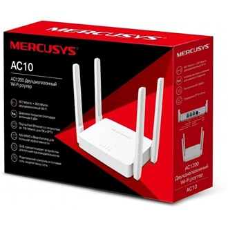 Mercusys AC10 AC1200 Dual-Band Wi-Fi router