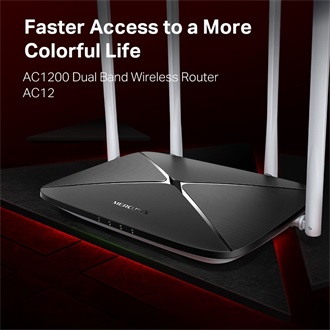 Mercusys AC12 AC1200 Dual-Band Wi-Fi router