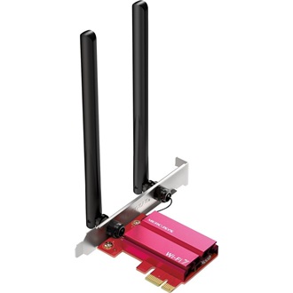 Mercusys MA37BE BE6500 6,5Gb/s PCIe x1 Tri-Band Wi-Fi Bluetooth hálózati adapter (BT5.4)