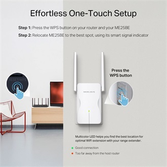 Mercusys ME25BE BE3600 Dual-Band Wi-Fi range extender