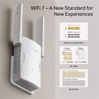 Mercusys ME25BE BE3600 Dual-Band Wi-Fi range extender