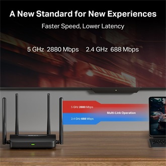 Mercusys MR25BE BE3600 Dual-Band Wi-Fi router