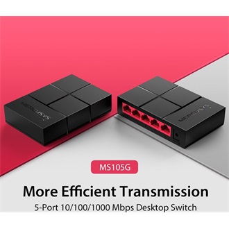 Mercusys MS105GP PoE switch