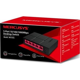Mercusys MS105GP PoE switch