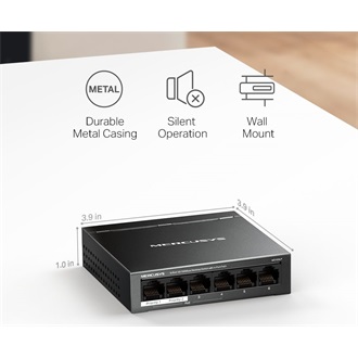 Mercusys MS106LP PoE switch