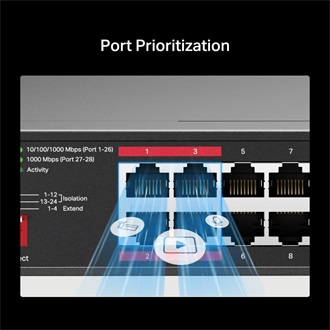Mercusys MS128GP switch