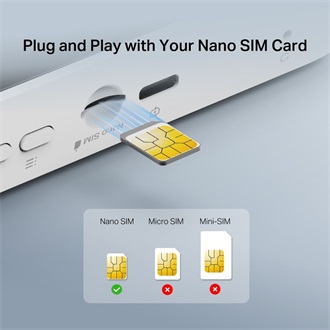 Mercusys MT115 AX300 Wi-Fi 4G/LTE router