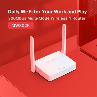Mercusys MW302R N300 Wi-Fi router