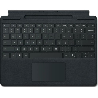 Microsoft Surface Pro Signature Keyboard for Business 13" tablet billentyűzet-tok fekete (UK-HU gravírozás)