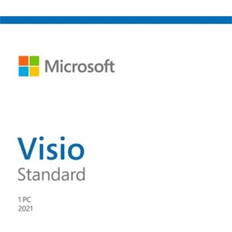 Microsoft Visio Standard 2021 e-licenc képszerkesztő szoftver