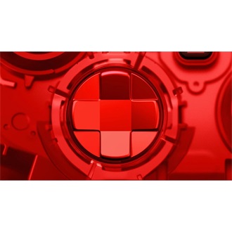 Microsoft Xbox Series X/S Bluetooth / USB-C gamepad játékvezérlő piros-átlátszó (Pulse Cipher)