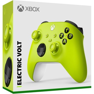 Microsoft Xbox Series X/S Bluetooth / USB-C gamepad játékvezérlő zöld-fehér (Electric Volt)
