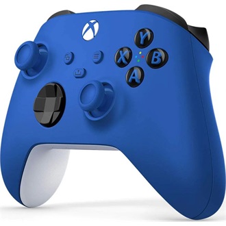Microsoft Xbox Series X/S Bluetooth / USB-C gamepad játékvezérlő kék-fehér (Shock Blue)