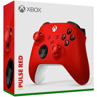 Microsoft Xbox Series X/S Bluetooth / USB-C gamepad játékvezérlő piros-fehér (Pulse Red)