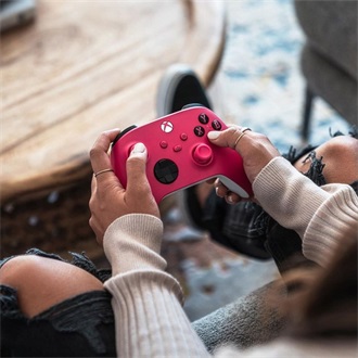 Microsoft Xbox Series X/S Bluetooth / USB-C gamepad játékvezérlő rózsaszín-fehér (Deep Pink)