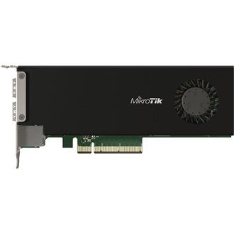 MikroTik CCR2004-1G-2XS-PCIE 25Gb/s + 1Gb/s PCIe x8 hálózati adapter