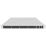 MikroTik CRS354-48P-4S+2Q+RM PoE rack switch