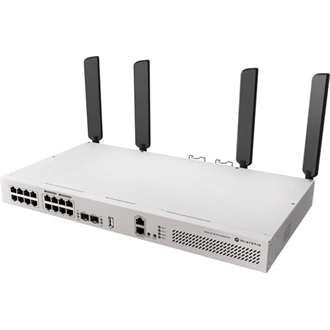 MikroTik CRS418-8P-8G-2S+5axQ2axQ-RM Dual-Band Wi-Fi PoE rack switch