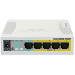 MikroTik CSS106-1G-4P-1S PoE switch