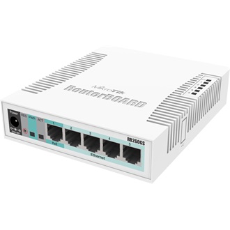 MikroTik RB260GS/CSS106-5G-1S PoE switch