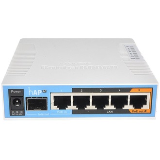 MikroTik RB962UIGS-5HACT2HNT hAP ac Dual-Band Wi-Fi PoE 4G/LTE router