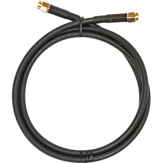 MikroTik SMA -> SMA M/M antenna kábel 1m fekete