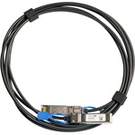 MikroTik InfiniBand QSFP28 -> QSFP28 M/M adatkábel Direct Attach (DAC) 1m fekete 100Gb/s