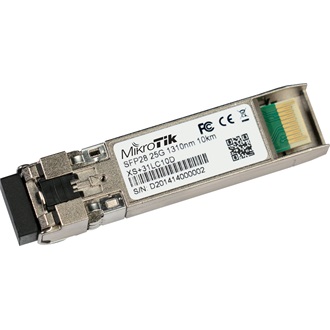 MikroTik XS+31LC10D 25Gb/s SFP+ LC Single-mode transceiver modul
