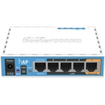 MikroTik hAP RB951Ui-2nD RouterOS L4 64MB RAM, 5xLAN, 2.4GHz 802.11b/g/n, 1xPoE