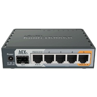 MikroTik hEX S RB760IGS L4 PoE router