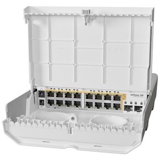 MikroTik netPower 16P kültéri PoE switch